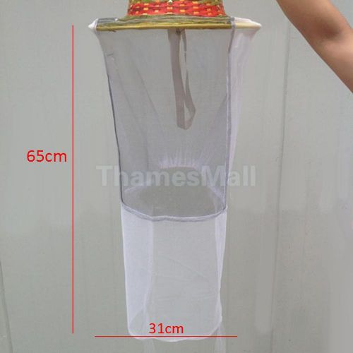 10pcs Beekeeping Bee Protective Lightweight Head Veil Mesh Tulle Net for Hat