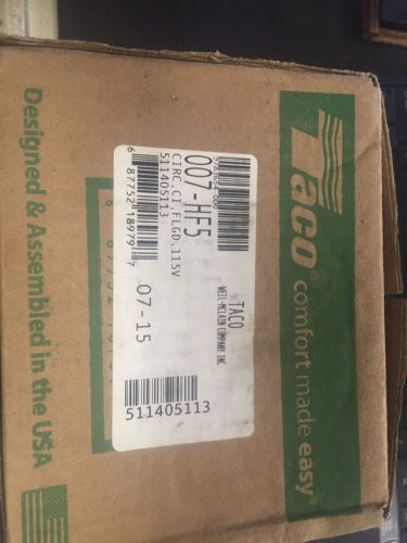 TACO  007-HF5-   NEW IN BOX