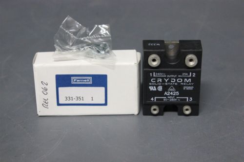 NEW CRYDOM SOLID STATE RELAY A2425 25A  (S20-3-108A)