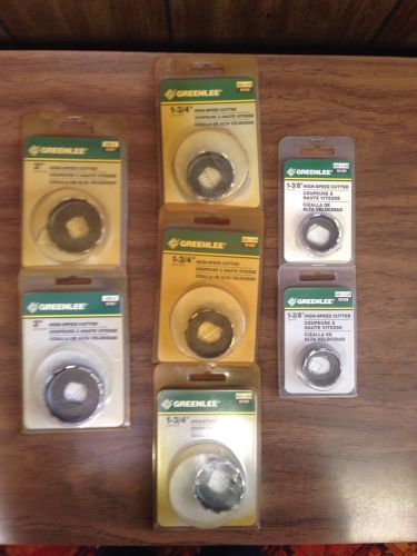 Greenlee 925 Ultra Cutters (Lot Of 7)