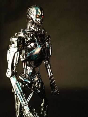 Figure 18&#034; Terminator Salvation T800 Body Skeleton Handcrafted Model Toy Collect