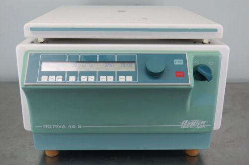 Hettich rotanta 46s benchtop centrifuge tested w warranty video in description for sale