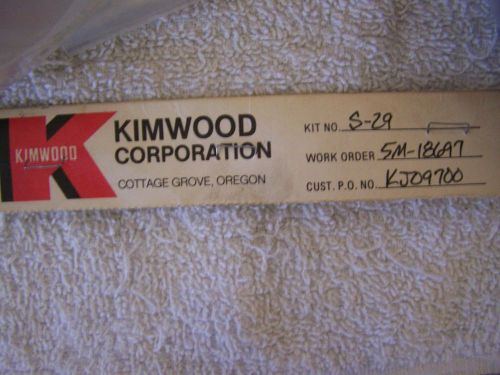 Kimwood s-29 repair kit 6&#034; bore hydraulic cylinder replace part mh for sale