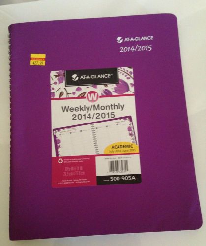 AT-A-GLANCE Weekly / Monthly Planner / 2014/2015 Academic New 100-905A