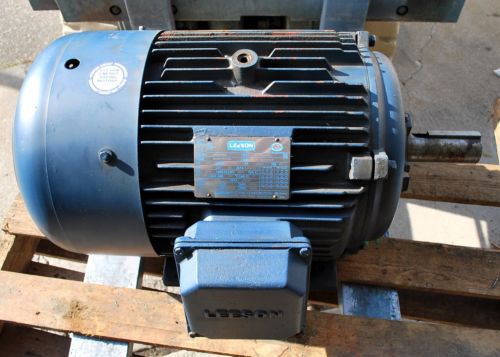 Leeson g150011.60 a.c. motor, model#n284t17fb7b 25-hp 1800-rpm 284t-frame for sale