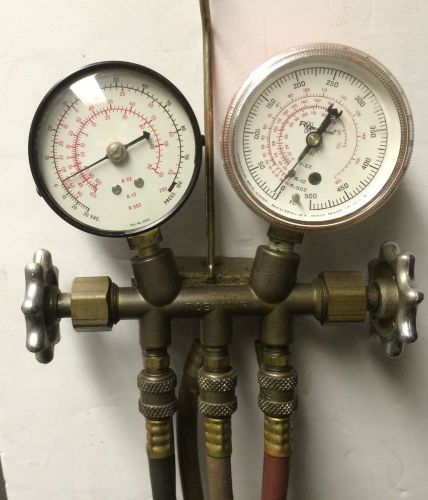 Vintage Robinair A/C Manifold Pressure Gages