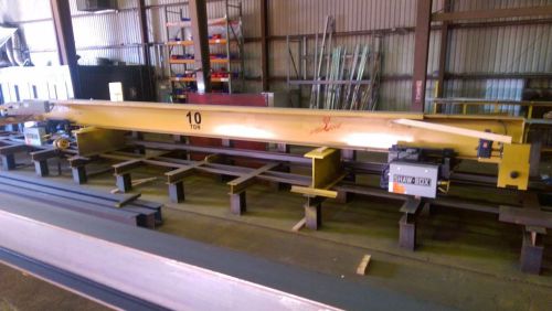 10 ton ameracrane 40&#039; bridge crane with 240&#039; of track for sale