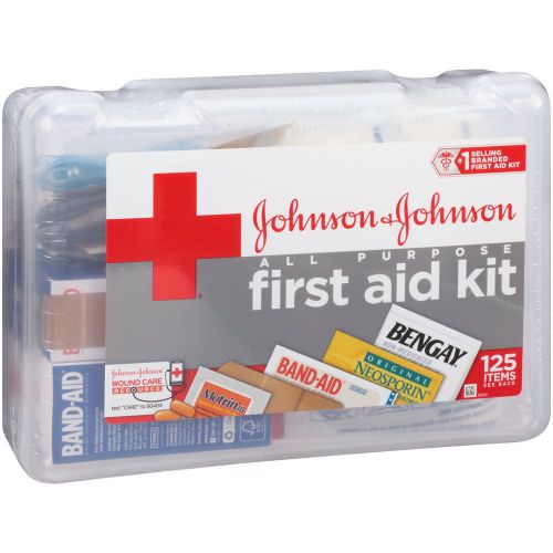 Johnson&amp;johnson all purpose 125-item first aid kit - 125 x piece[s] (joj-116360) for sale