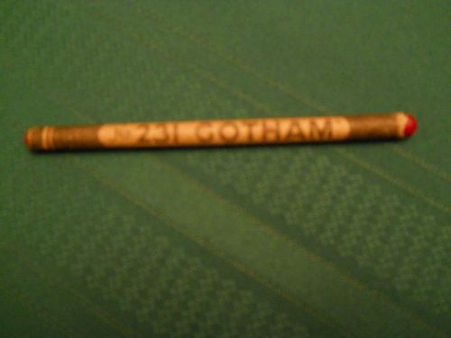Vintage Marking &amp; Checking Crayon, # 231 GOTHAM