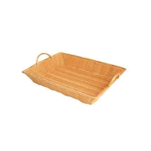 Polycarbonate rectangular basket, tabletop 3&#034;h x 17&#034;w x 12.75&#034;l thunder group for sale