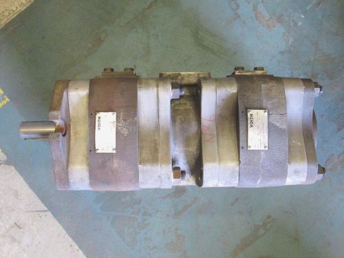 Voith double internal gear pump iph6-6-80-101 81.3 cm3/rev x2 iph hydraulic for sale