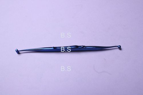 Titanium  Scleral Depressor double ended with pocket clip