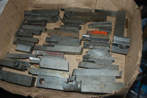 Lot of CARBIDE TIP TIPPED CUTTER TOOL