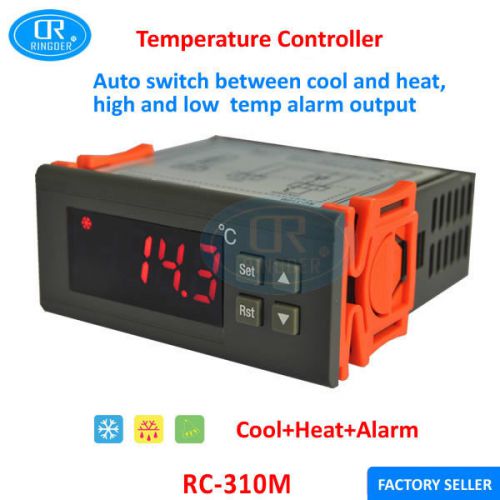 RINGDER RC-310M 230V10AF Temperature Alarm Digital Temperature Controller