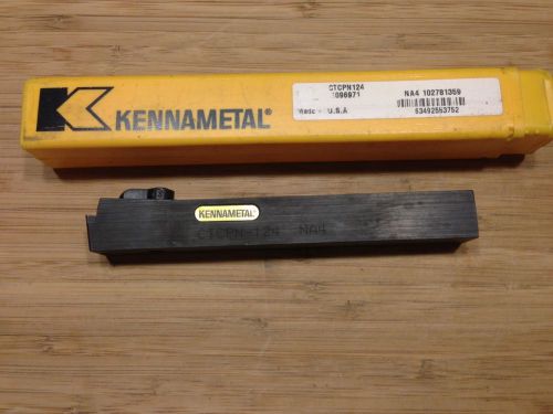 KENNAMETAL KENDEX  CTCPN 124 TOOL HOLDER 3/4&#034; SHANK