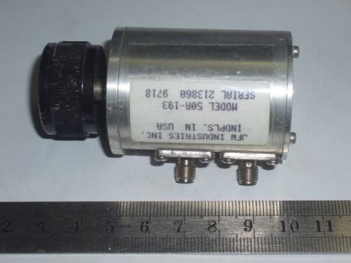 Rf attenuator jfw 50r-193 1db step dc-2.2ghz 10db sma for sale
