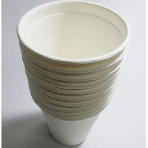No 10 Pcs.Cup Coffee Set Biodegradable Bagasse New Environment Natural 260ml