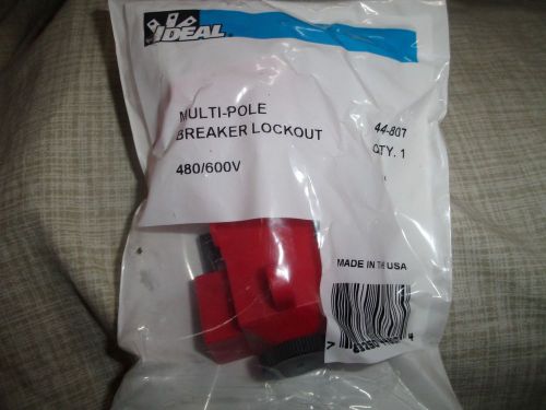 Ideal  Multi-Pole Breaker Lockout  44-807  480/600V USA