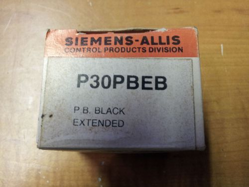 SIEMENS P30PBEB NEW IN BOX P.B. BLACK EXTENDED #B58