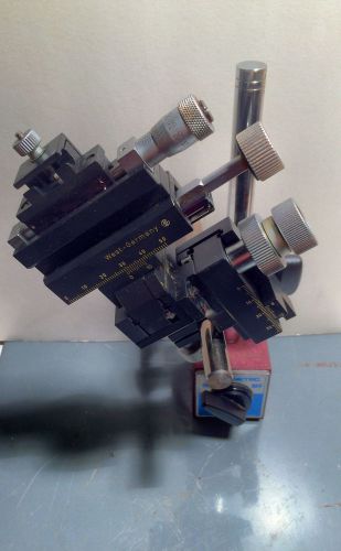 WRI MICROMANIPULATOR ANALOG for WPI 330, INCLUDES MAGNETIC BASE &amp; MOUNTING RODS