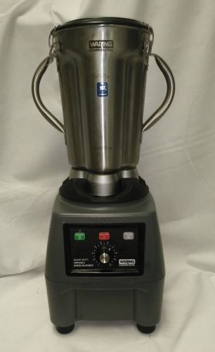Waring CB15 Commercial 1 Gallon Blender Full One year warranty USED
