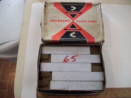 5 carbaloy nos 7&#034; cemented carbides cutting tools al-16 44a  from metal lathe for sale