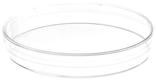 Pack of 20  502014-03 Plastic Sterile Petri Dish with Triple Vent, Top and Botto