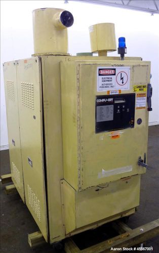 Used- conair dehumidifying dryer, model d06a42003, 210 cfm. (5) desiccant cartri for sale