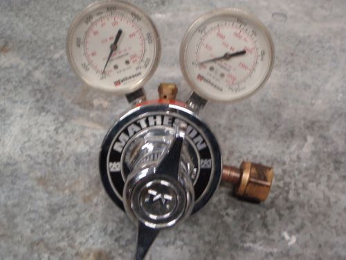 Matheson pressure regulator model 8h-296, cga 540 oxygen for sale