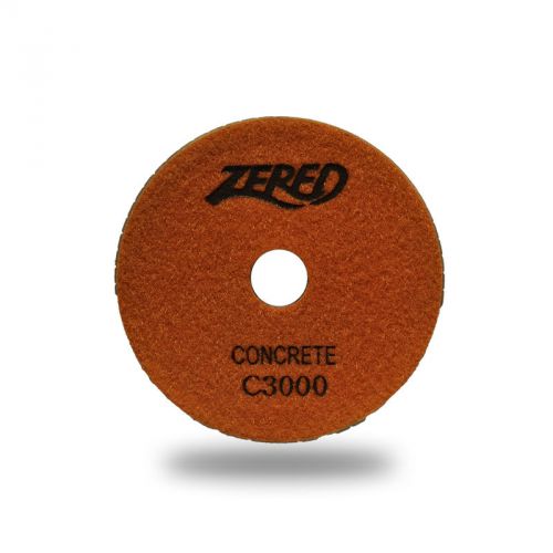 ZERED 3&#034; Diamond Concrete Resin Polishing Pads Grit 3000