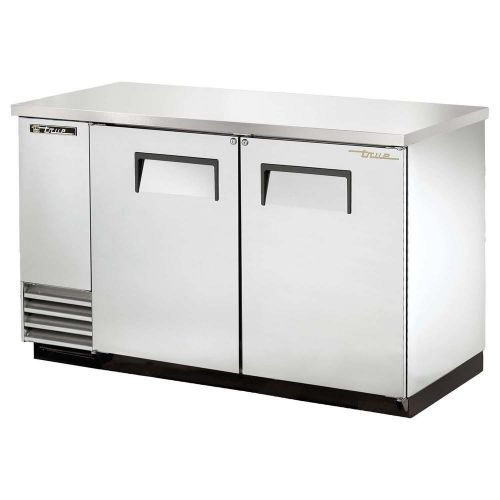 Back bar cooler two-section true refrigeration tbb-2-s (each) for sale