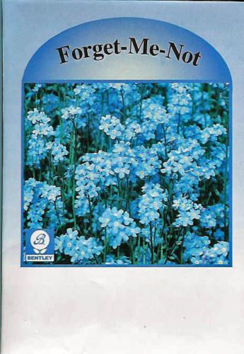 Flower Seed Packets, Forget-Me-Not, 50 Pkg - Marketing Advertising Promotion