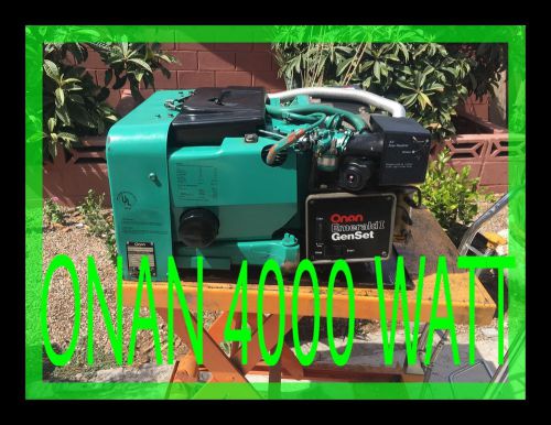 Onan generator emerald 1 genset rv motorhome generator 4000 watt for sale