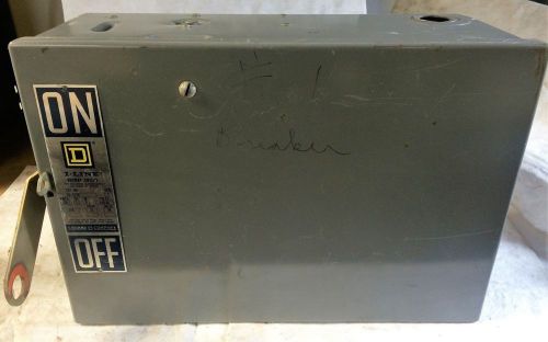 SQUARE D I-LINE BUSWAY SWITCH PQ-4210 SER 1 100AMP PH 3 240AC 30 MAX HP