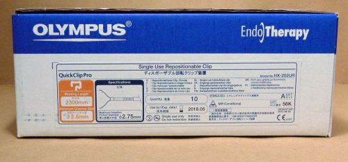 Olympus Single Use Repositionable Clip HX202UR Box of 10. (2018-05)