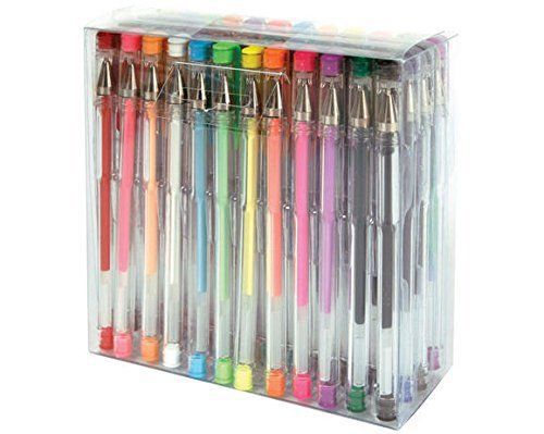 LolliZ Gel Pens 48 Gel Pen Tray Set FREE SHIPPING beautiful Nice easy
