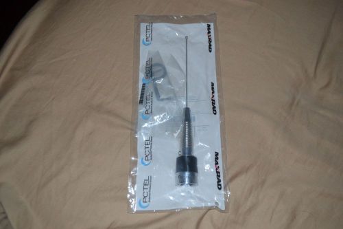 PCTEL Maxrad 380-520 MHz 2 dB Gain Wideband Antenna with Spring CHROME