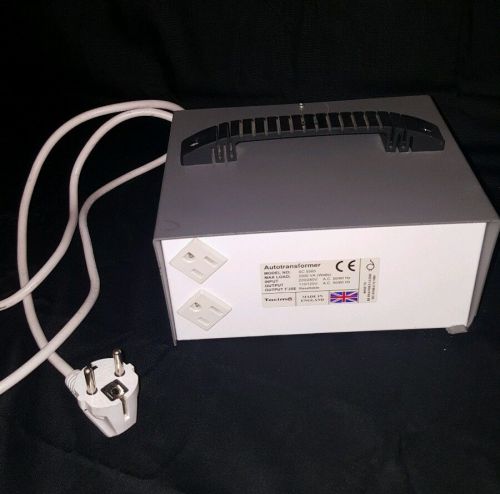 Tacima model sc 5565 2000 watt autotransformer step down converter eurpoe to us for sale