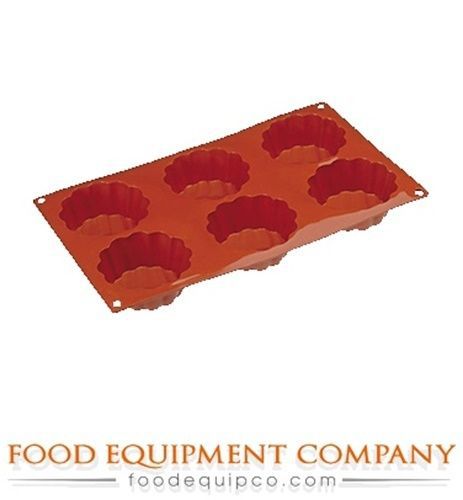 Paderno 47742-27 Mold cake fluted 3.25 oz 3 dia. x 1-1/8&#034; H mold size 6 per...