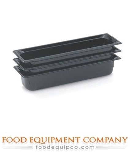 Vollrath 8054420 Super Pan® Plastic Pans Low Temperature Black  - Case of 3