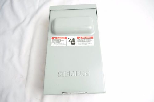 Siemens WF2060 60 Amp Fusible AC disconnect
