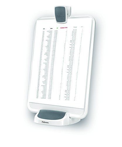 Fellowes i-spire series document lift/holder, white/gray (9311501) for sale