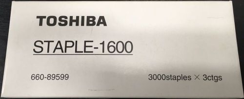 Toshiba Staple-1600 Box of 9,000 staples for Copier 2820C