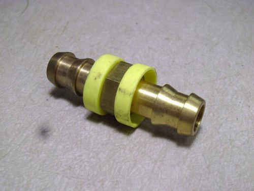 LAWSON 97525 HOSE MENDER BARB-LOK 1/2 HOSE I.D. 2 5/16 LONG BRASS #60005