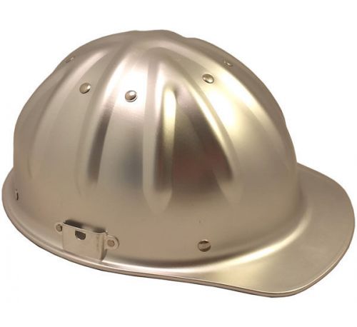 New aluminum cap style hard hat, metal orange hardhat, csah-sil for sale