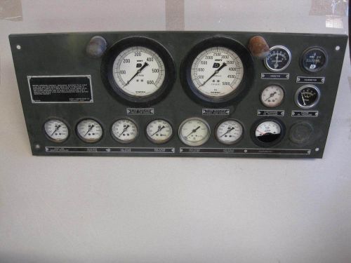 Davey compressor instrument panel 69779 4 stage 15 cfm 3500 psi for sale