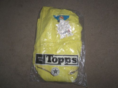 Topps Safety Apparel unlined coveralls, medium regular, 34-36, Flame Resistant