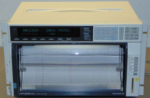 Yokogawa Hybrid Chart Recorder HR2300 30 Channel