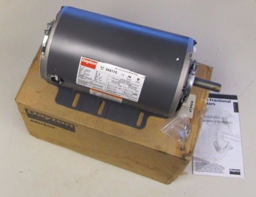 Dayton 3k617g 3/4 hp 1725 rpm 115/208-230 1ph belt drive fan and blower motor for sale