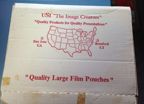 90 USI Lamination Film Pouches Clear Letter Size